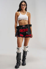 KNOCKOUT SATIN SHORT