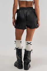 KNOCKOUT SATIN SHORT
