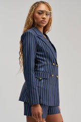 SUNDAY PINSTRIPE BLAZER