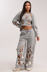 GIRLY POP CUTOUT JOGGER