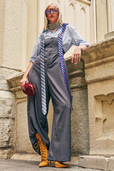 CLASS ACT PINSTRIPE OVERALLS