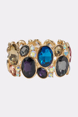 MULTI-STONE STRETCH BRACELET