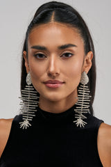 GLOW MODE BEDAZZLED EARRINGS