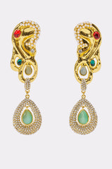 AN EARFUL DROP EARRINGS