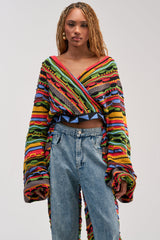 ONE OF ONE WRAP SWEATER
