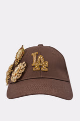 LA BADDIE HAT IN BROWN