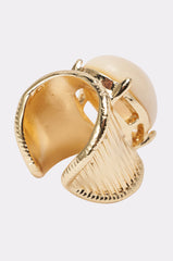 CROWN ENERGY GOLD RING IN WHITE