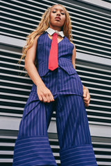 BIG BANK STRIPED VEST