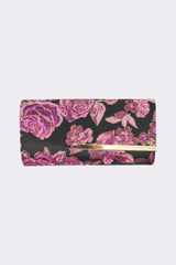 CATCH ME DANCING FLORAL CLUTCH