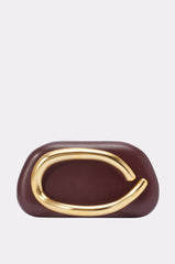 THE CUTEST BURGUNDY CLUTCH