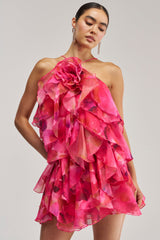 I AM THE PARTY MINI DRESS IN POP PINK