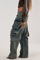 VINTAGE LOVER CARGO DENIM