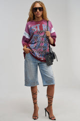 BLING CITY BERMUDA SHORT