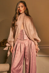 SOFT SEDUCTION CHIFFON BLOUSE