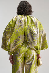 ELECTRIC GARDEN BROCADE TOP