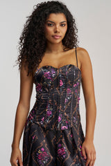 VERTIGO SATIN CORSET