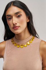 CITRINE STATEMENT NECKLACE