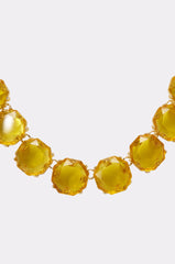CITRINE STATEMENT NECKLACE