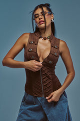 TREND SETTER ZIP UP TOP