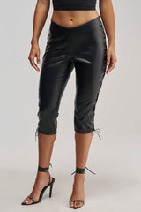MISS SEXY LACE UP CAPRI