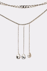 SILVER DRIP BODYCHAIN