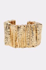 STONE COLD BANGLE IN GOLD