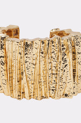 STONE COLD BANGLE IN GOLD