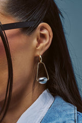 GEOMETRIC DANGLE DROP EARRINGS