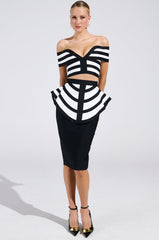 WAITING FOR YOU MIDI SKIRT