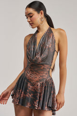 PARTY PEOPLE MINI DRESS IN CHEETAH