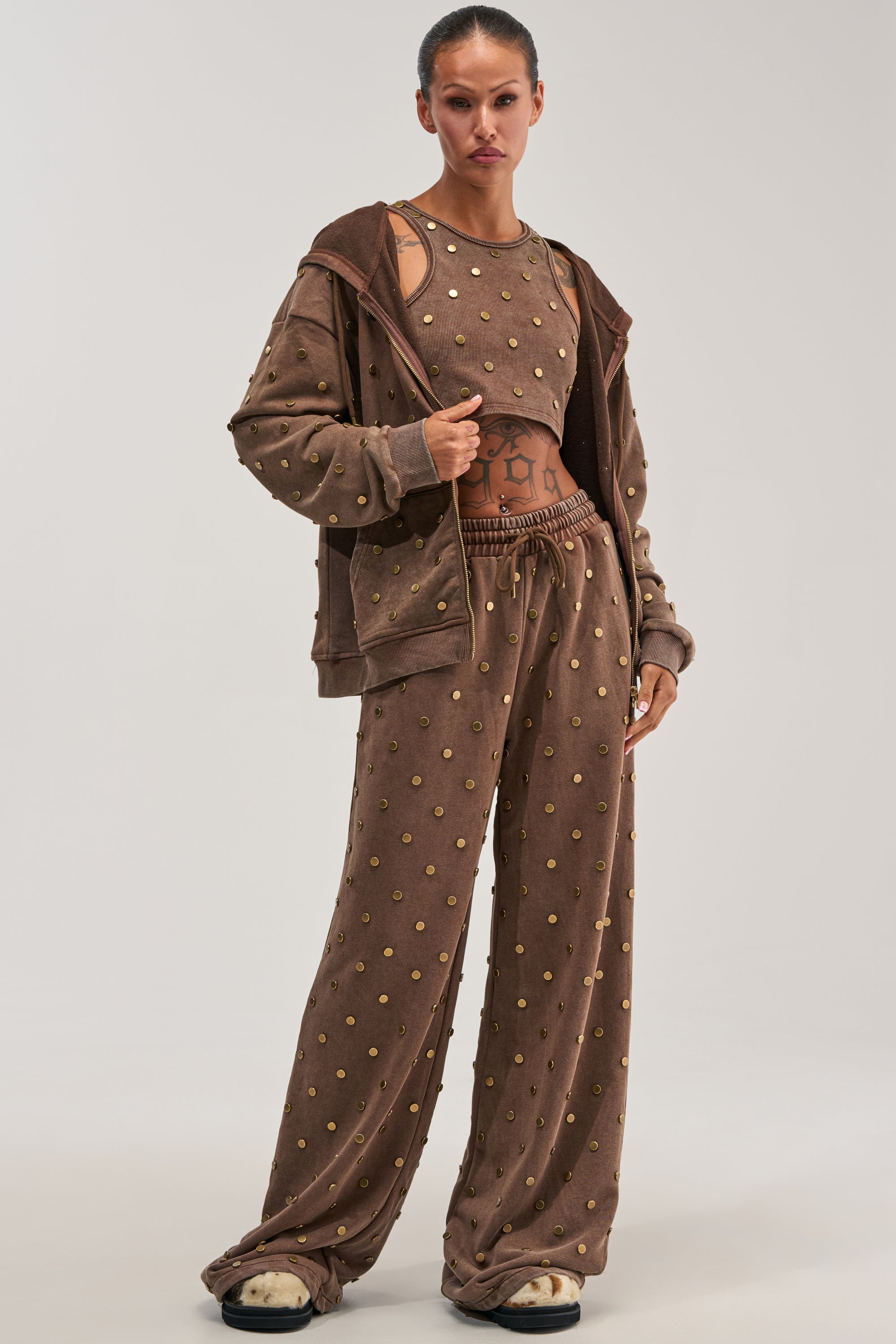 POPPING OFF TANK IN BROWN