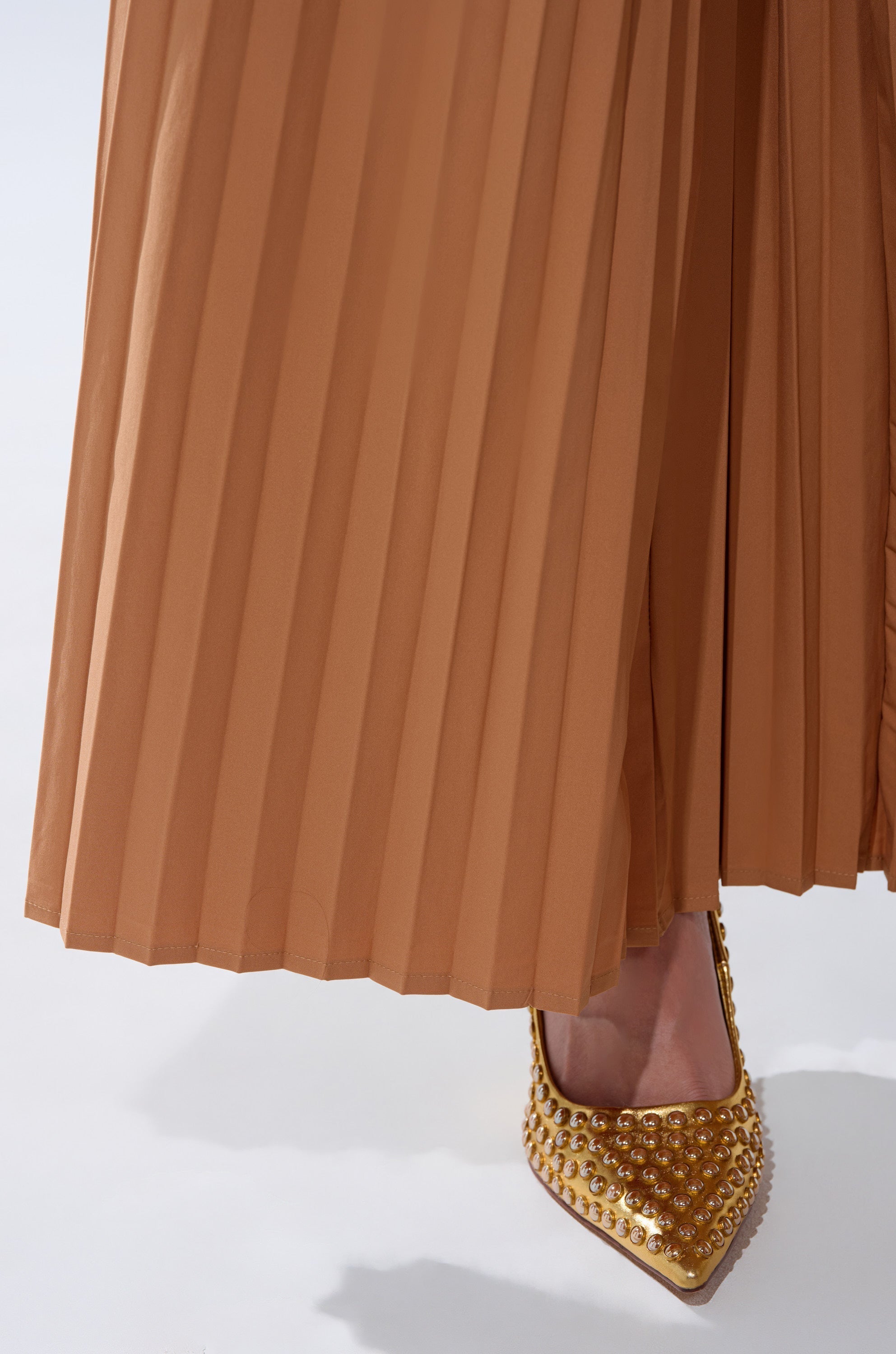 STAR OF THE NIGHT PLEATED PALAZZO PANT
