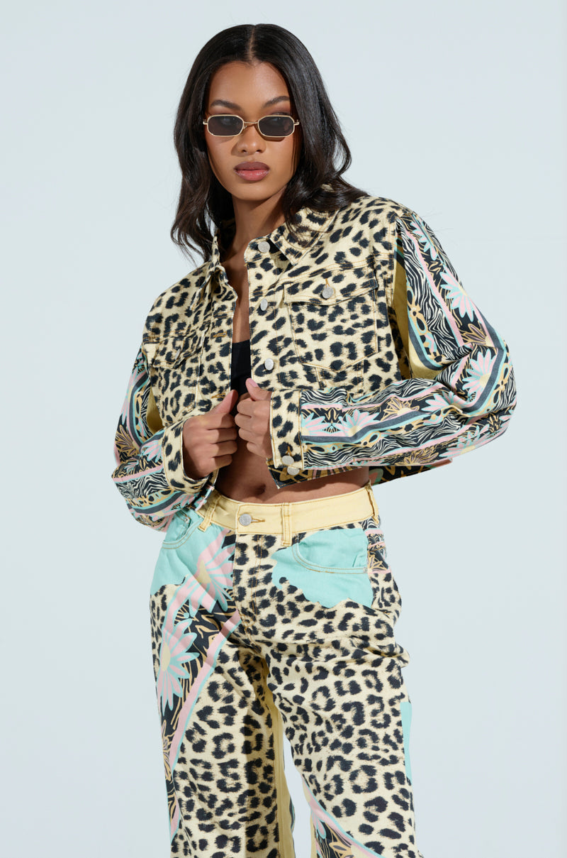 TRUST YOUR INSTINCTS DENIM JACKET