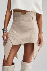 DONT LOOK BACK MINI SKIRT