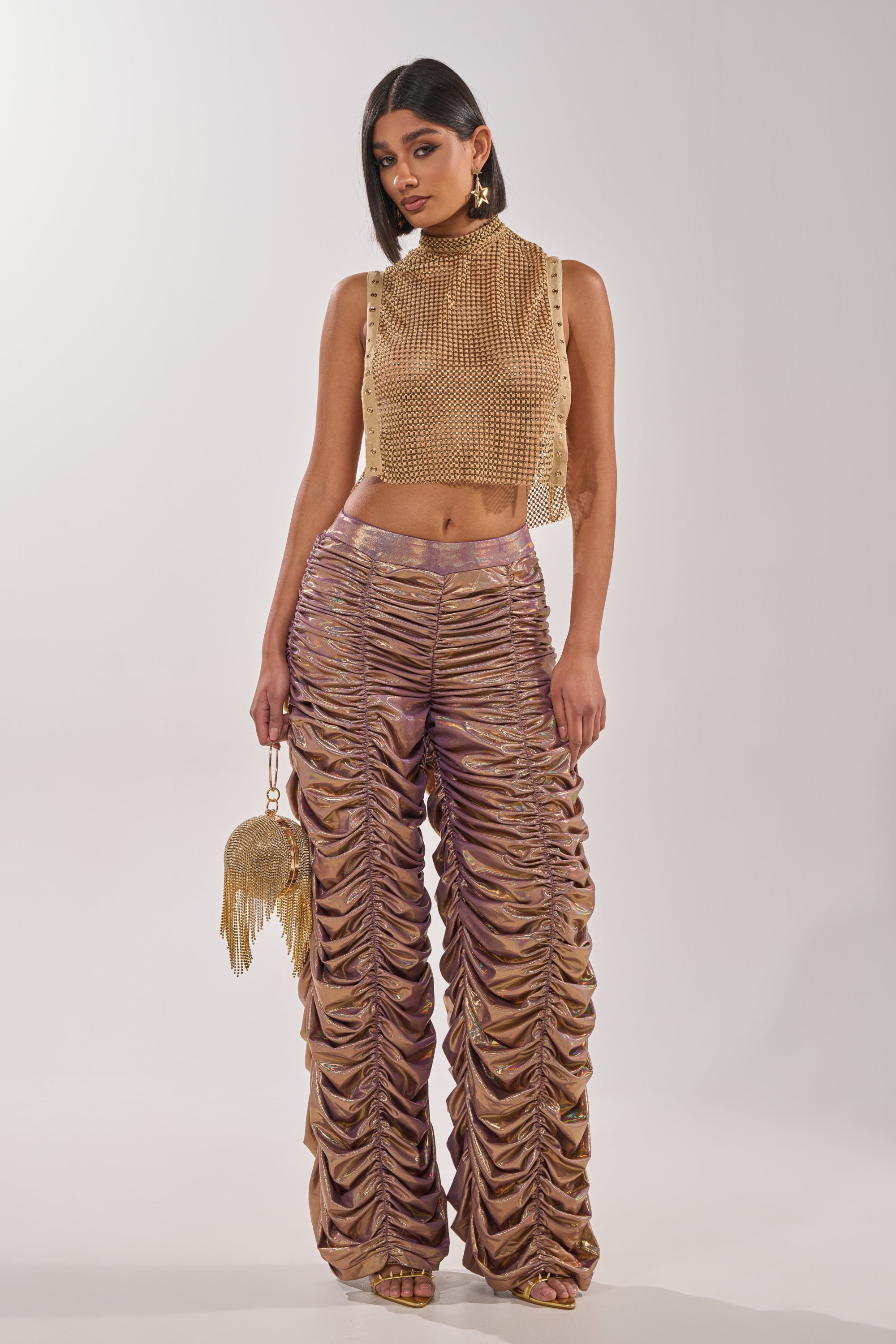 WOW WOW WOW RUCHED PANT