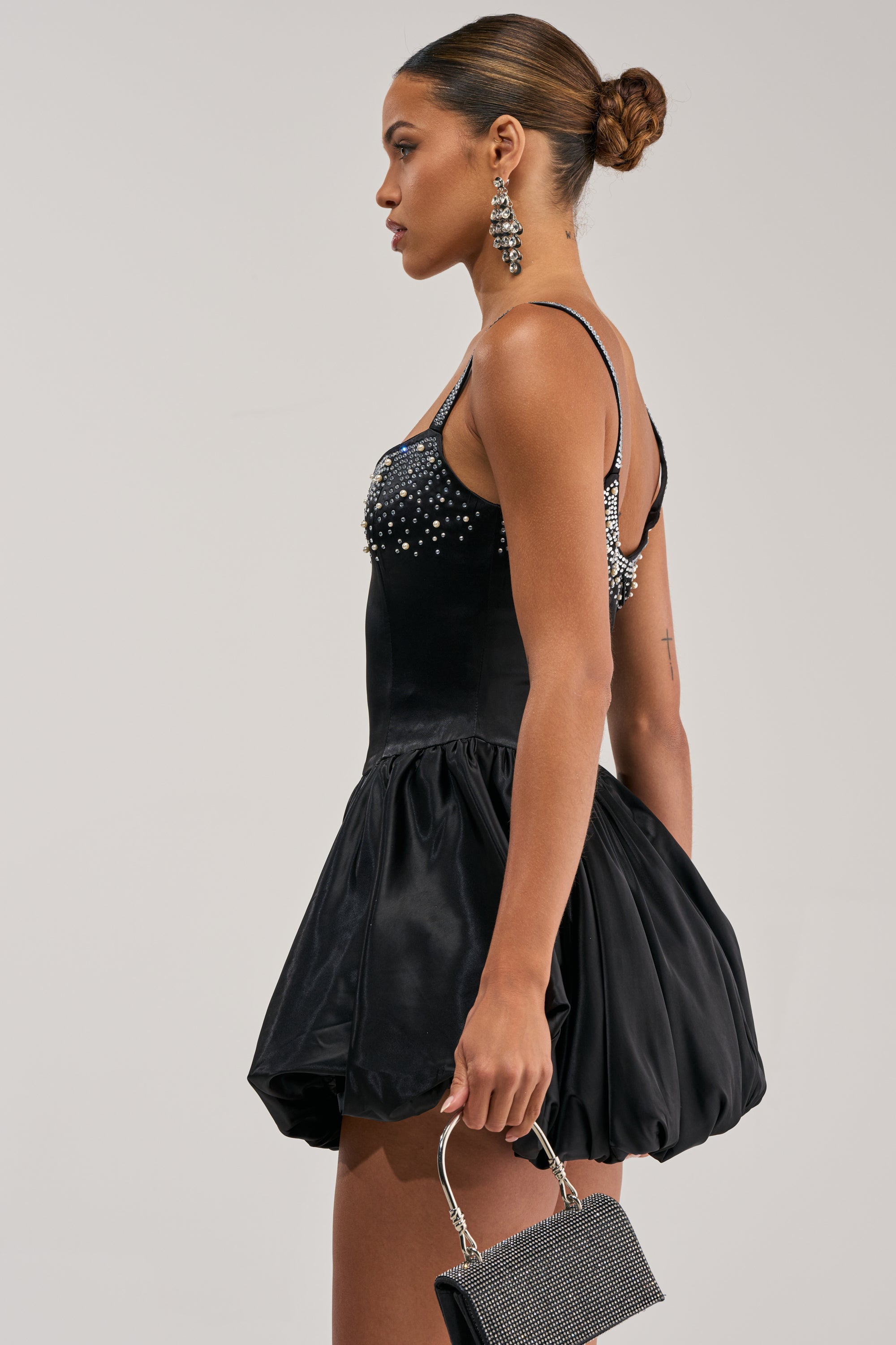 COSMIC DREAM EMBELLISHED MINI DRESS