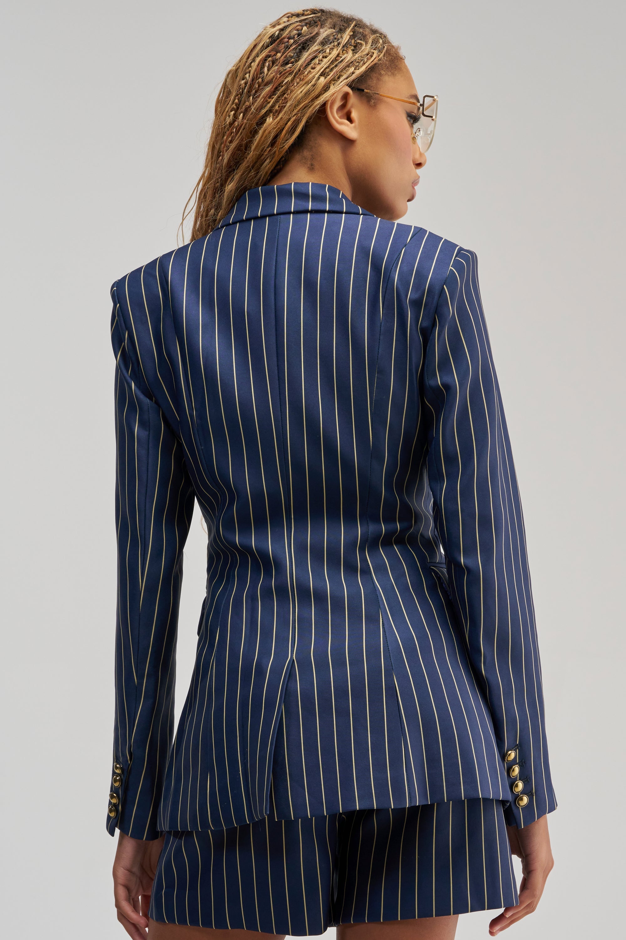 SUNDAY PINSTRIPE BLAZER