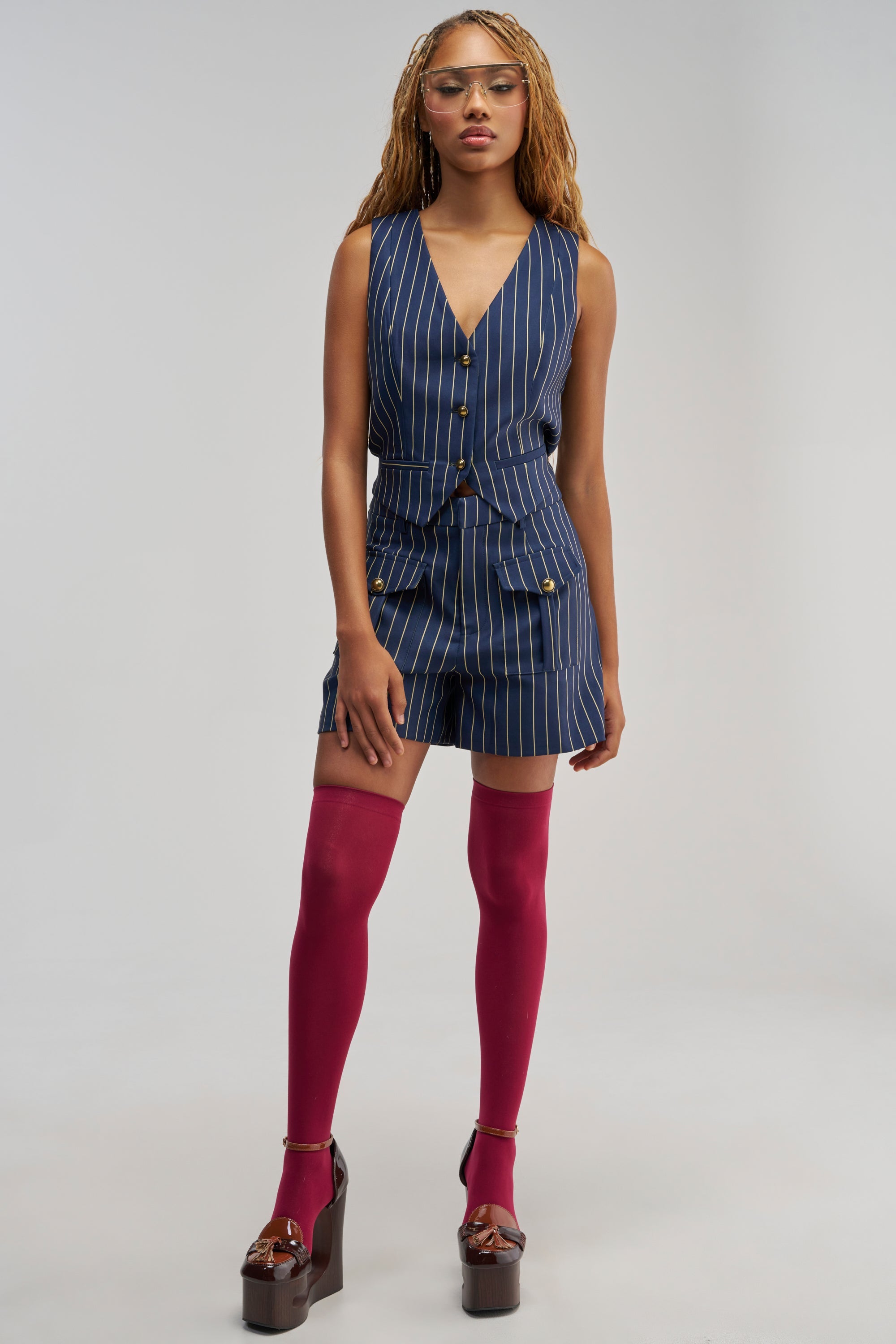 SUNDAY PINSTRIPE VEST