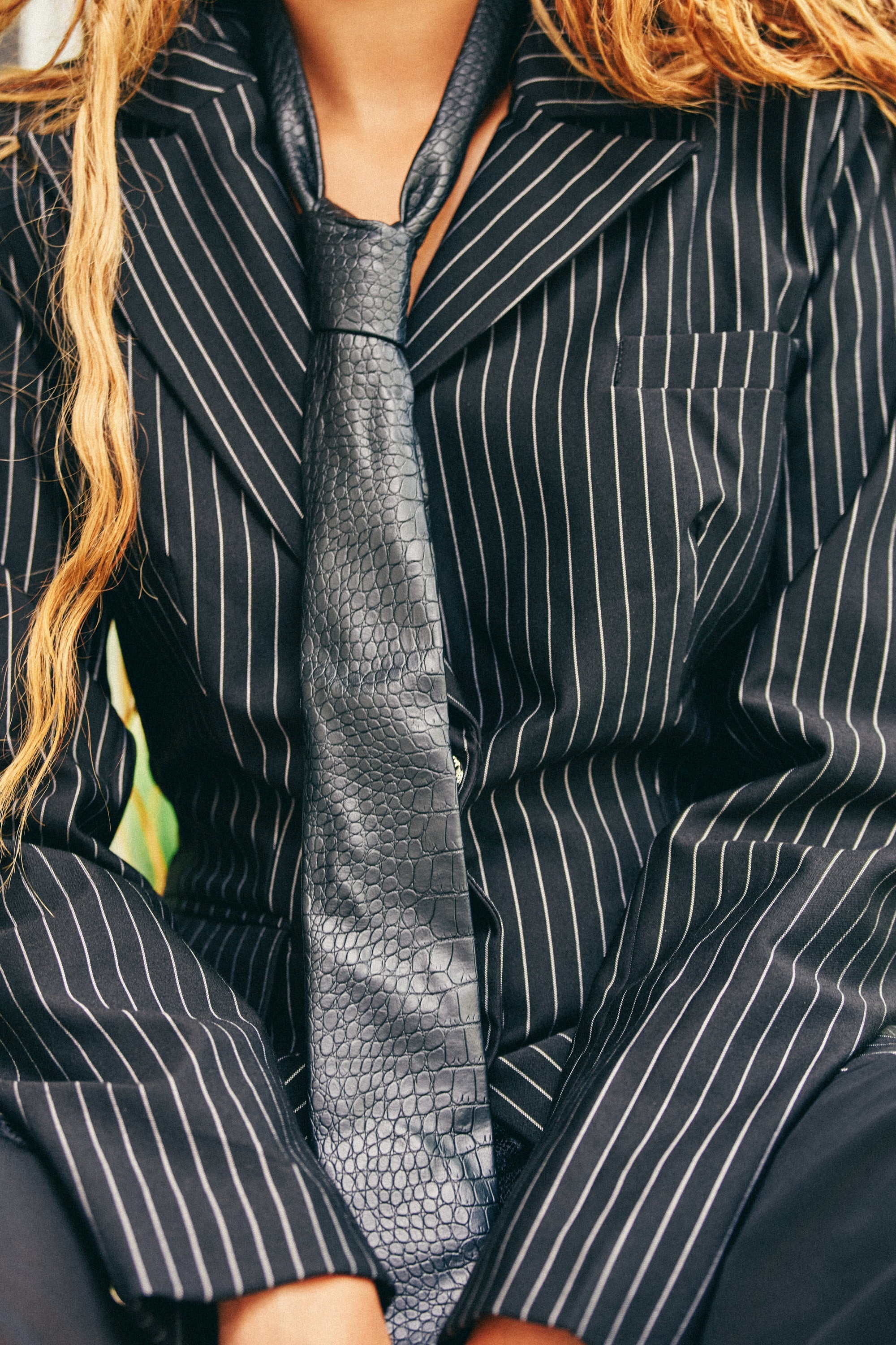 ALIEN PU TIE