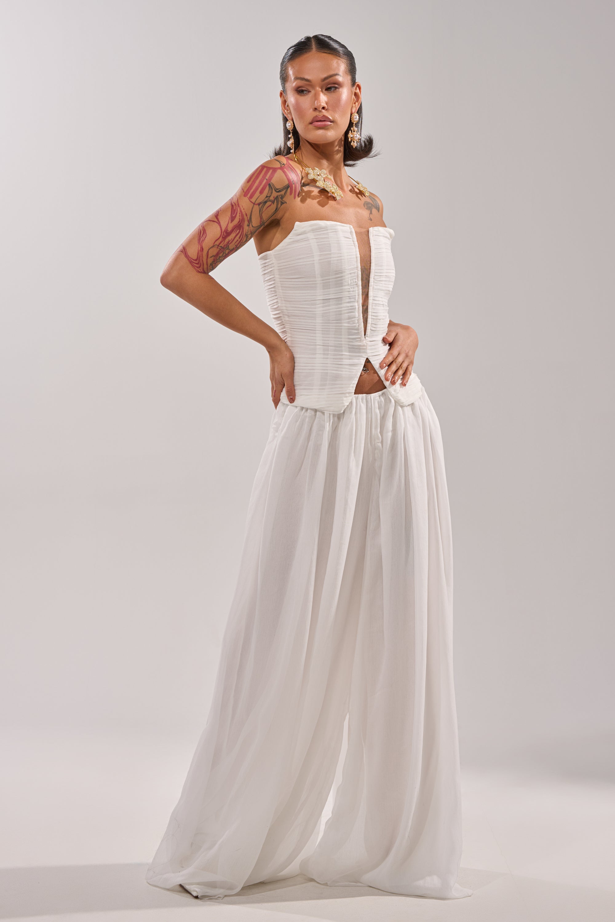 BEAUTIFUL WHITE PALAZZO PANT