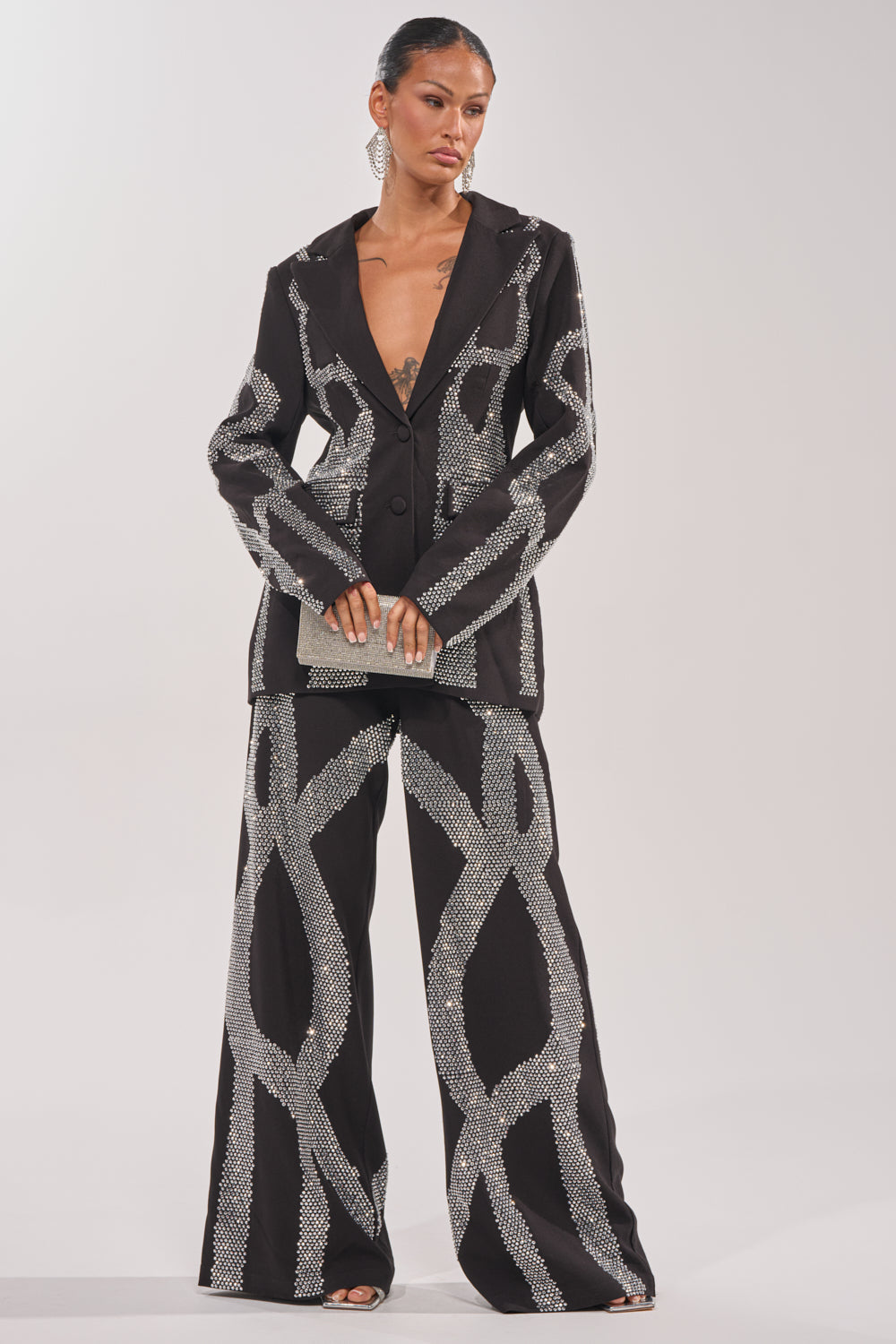 GEMINI RHINESTONE PANT
