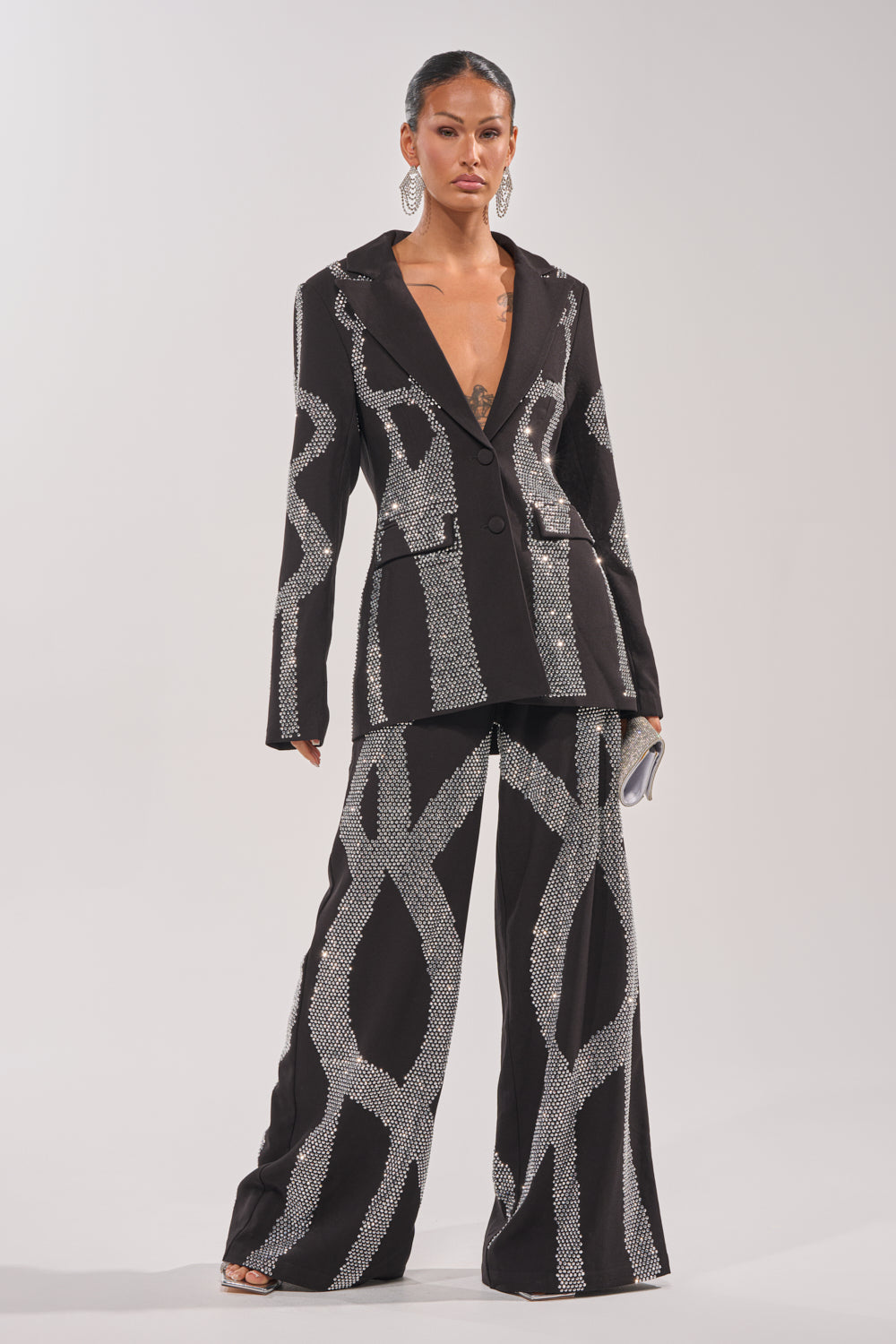 GEMINI RHINESTONE PANT