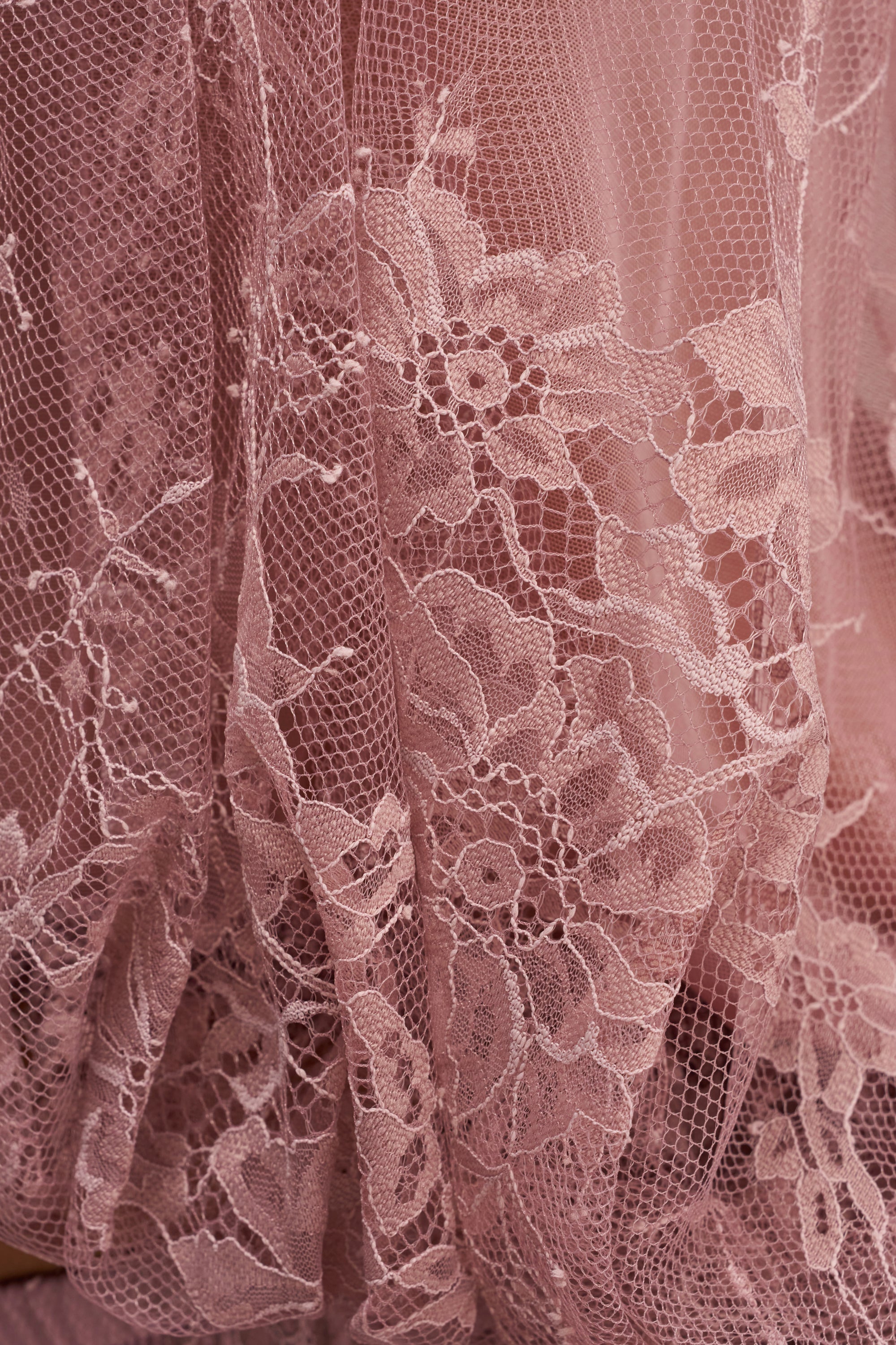 HANNAH LACE BLOUSE IN MAUVE