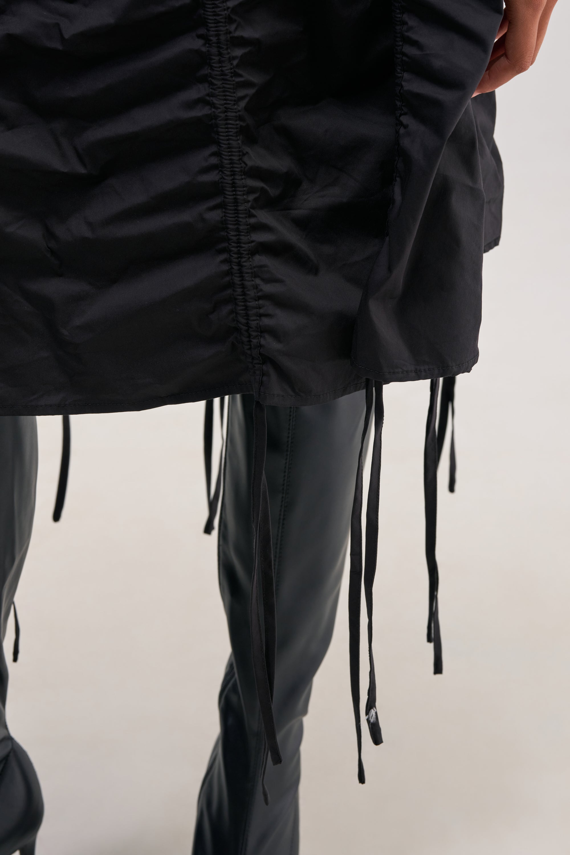 DOLLY RUCHED UP MINI SKIRT