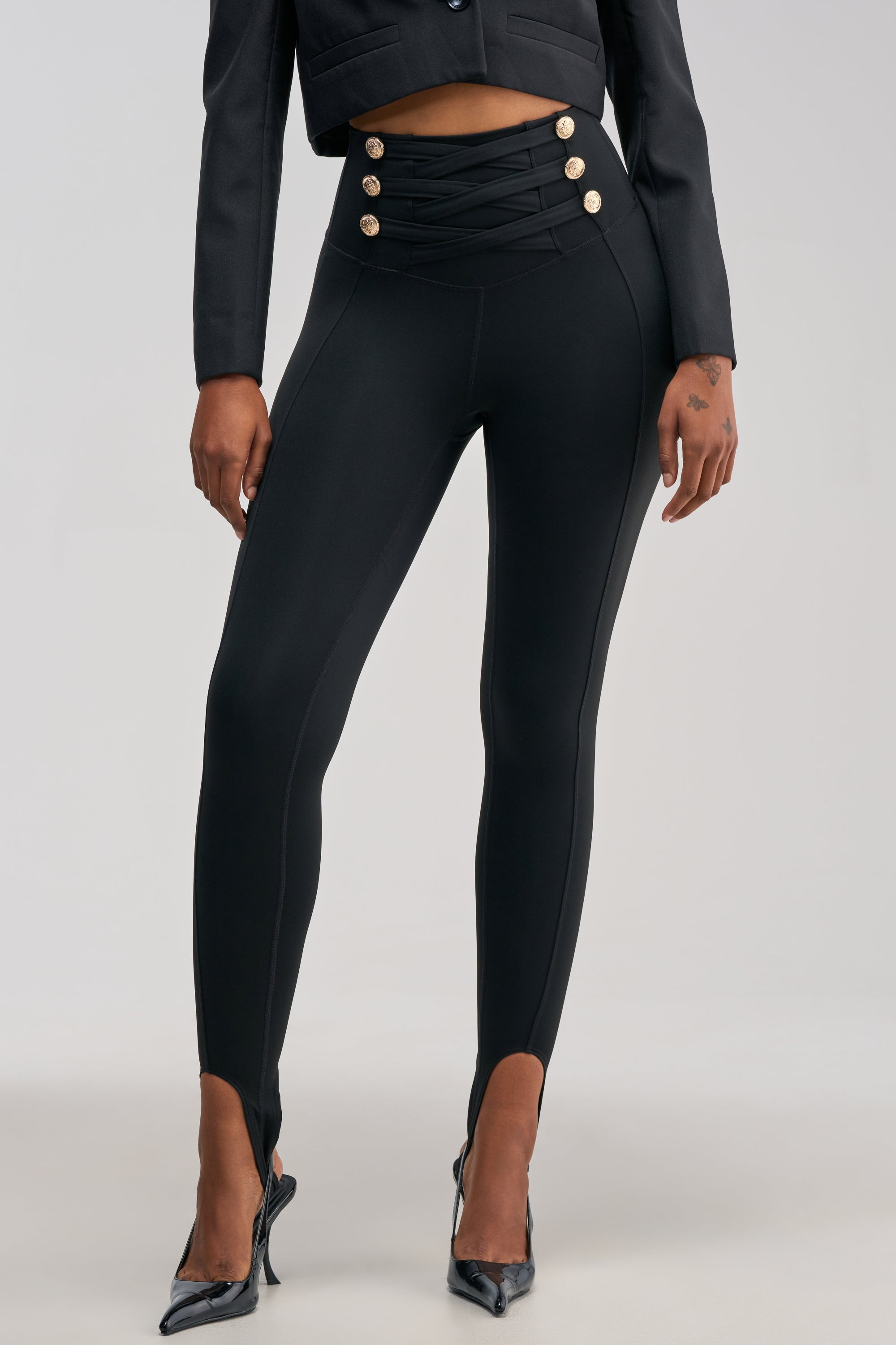 COME AND BUY IT STIRRUP LEGGING