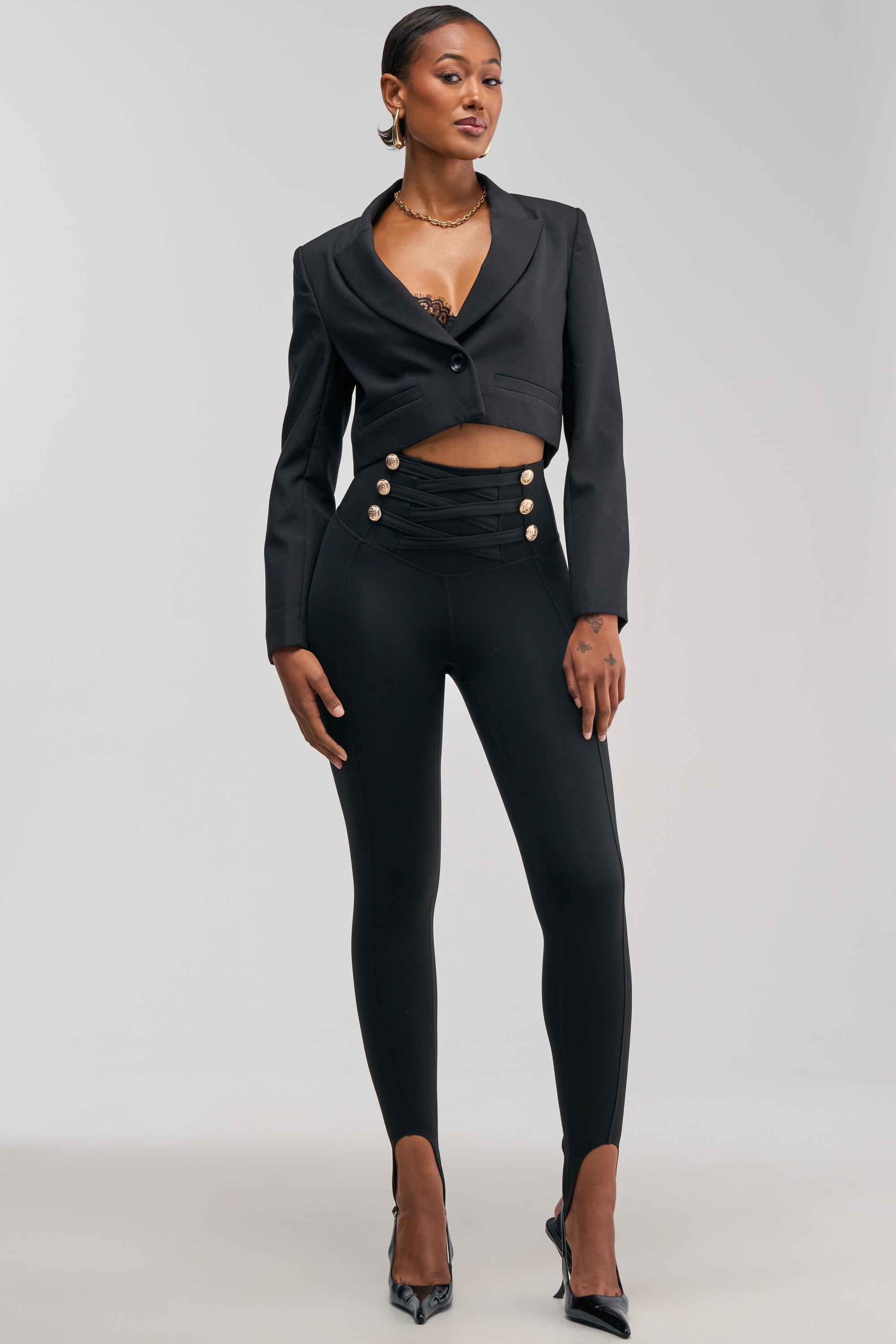 COME AND BUY IT STIRRUP LEGGING