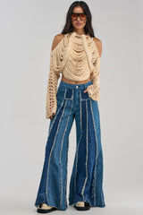 DENIM FOR DAYS DISTRESSED DENIM