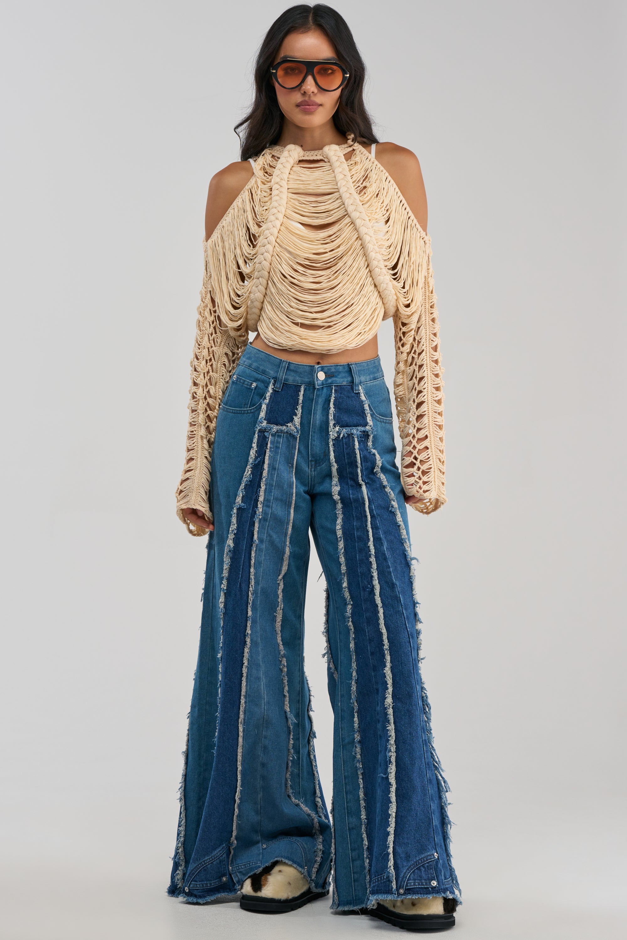 DENIM FOR DAYS DISTRESSED DENIM
