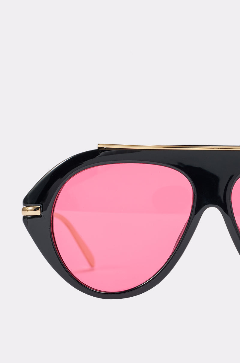 CRIMSON VICE AVIATOR SUNGLASSES