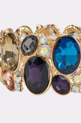 MULTI-STONE STRETCH BRACELET